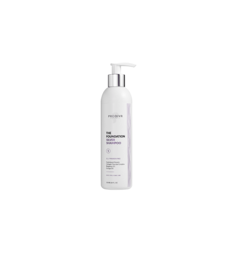 Prodiva The Foundation Silver Shampoo / Шампунь серебристый тонирующий для осветленных волос, 250 мл